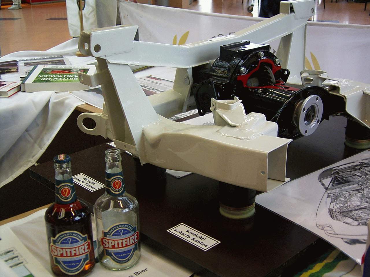 Ausstellung im Citty Park L&uuml;beck Mai 2003