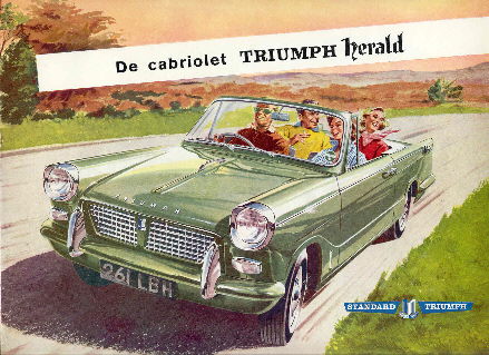Triumph Herald Prospekte